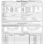 Application For Building Permit Uncertified