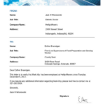 Confirmation Letter PDF Templates JotForm
