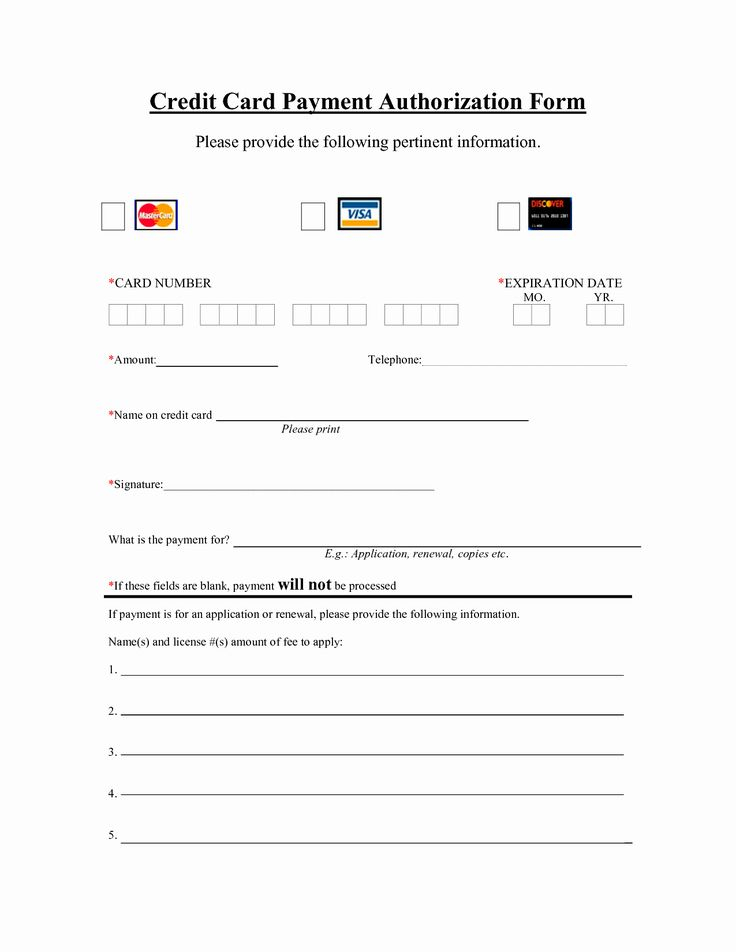 Credit Card Payment Form Template Lovely Template Credit Card Payment 