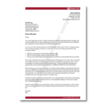 Letter To Council Example Melbourne