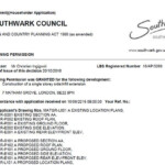 Southwark Archives Drawing And Planning Planning Permission