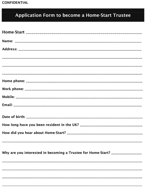 Trustees Home Start Thanet