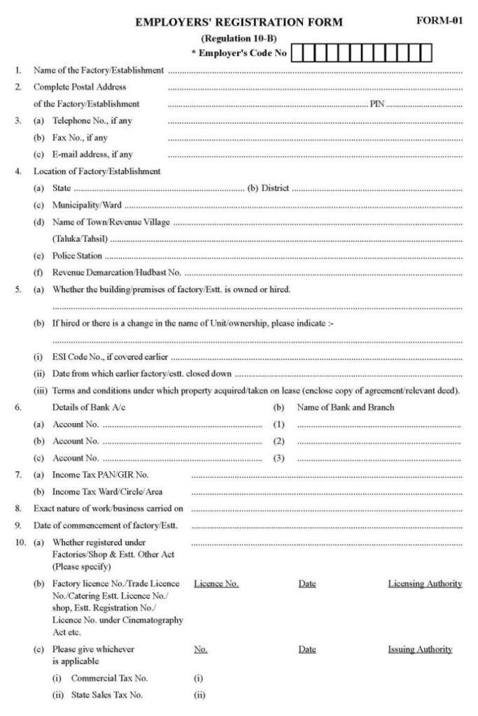 What Is Employees State Insurance Application 2020 2021 Student Forum