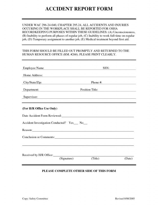 Workplace Investigation Report Template Awesome Incident Report Sample