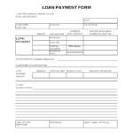 2022 Loan Payment Form Fillable Printable PDF Forms Handypdf