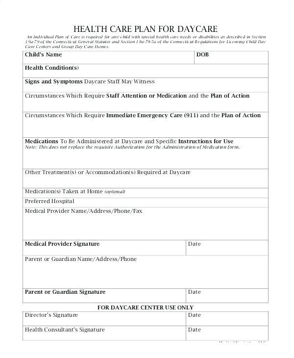 9 Emergency Care Plan Templates And Examples PDF Word Examples 9 Emergency Care Plan Templates And Examples PDF Word Examples