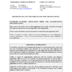 Cork City County Cork Ireland Planning Application Form Download