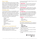 Fillable Oxford Gym Reimbursement Form Printable Pdf Download