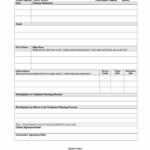 Mental Health Treatment Plan Template