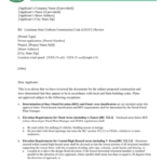 New Construction Plan Review Letter Template
