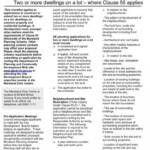 Planning Permit Application Checklist For Two Or More