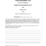 Vermont Forest Management Plan Download Printable PDF Templateroller