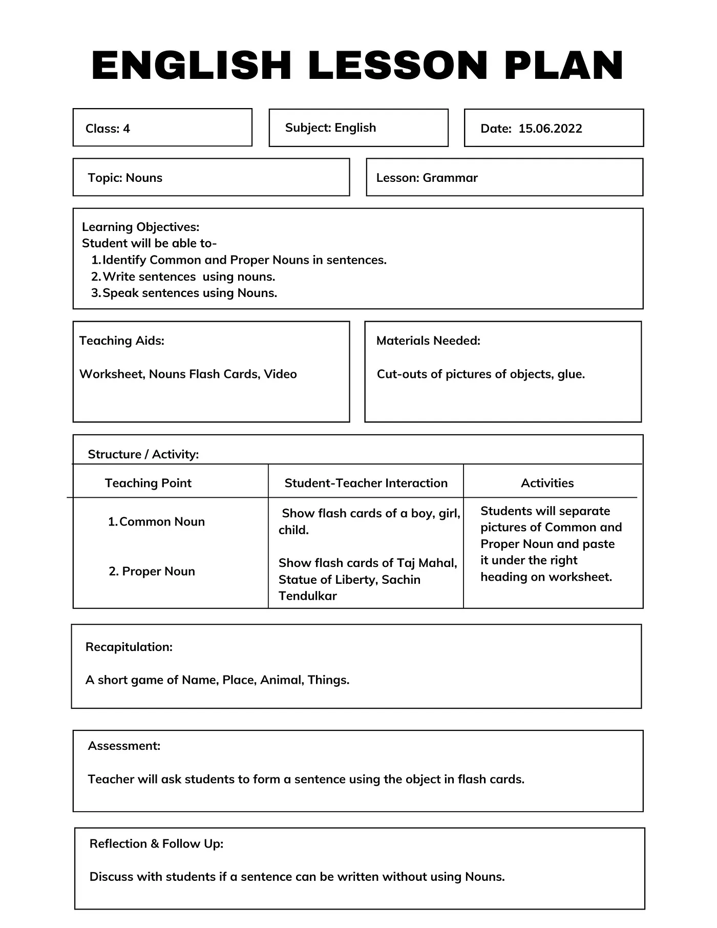12 Lesson Plan Examples For Every Classroom Venngage 12 Lesson Plan Examples For Every Classroom Venngage