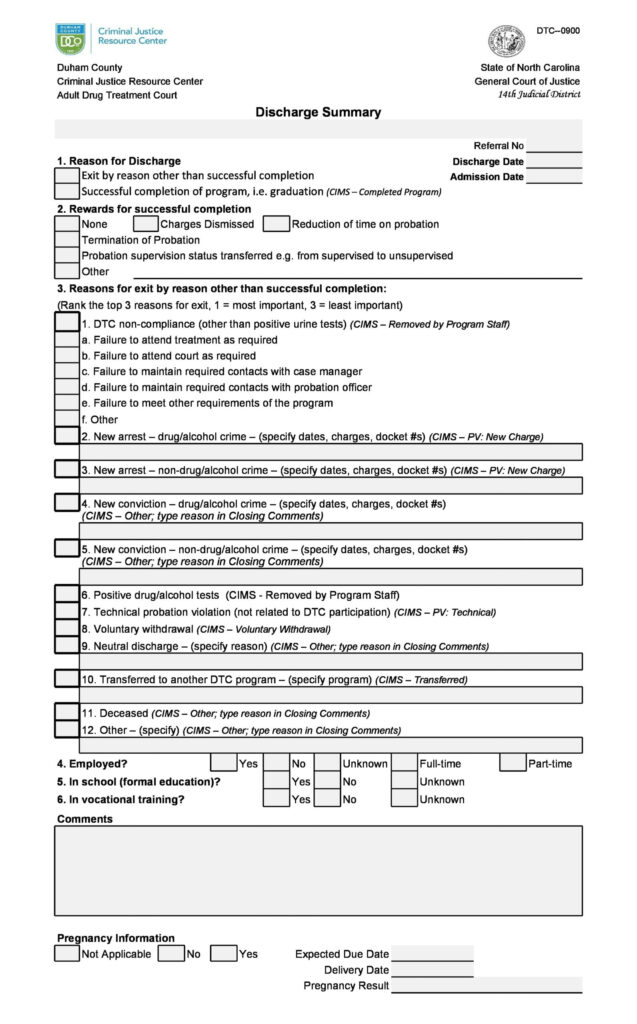 30 Hospital Discharge Summary Templates Examples 