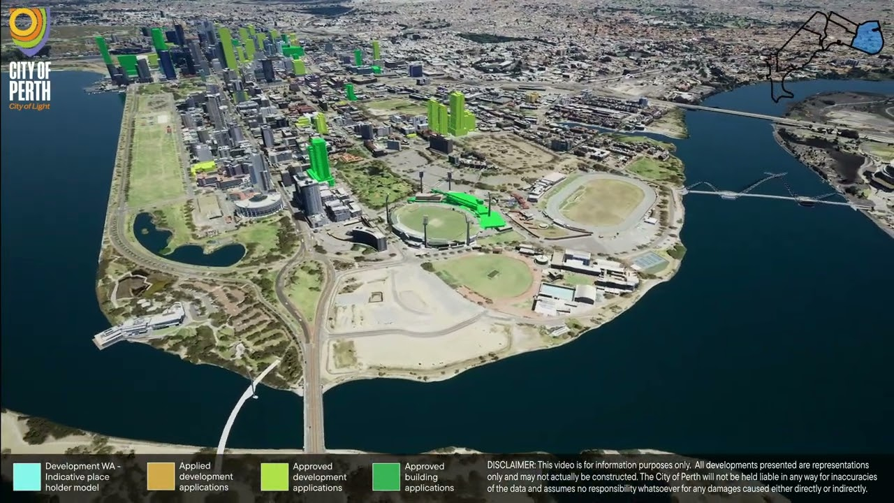 3D Perth City Of Perth