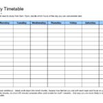 42 Useful Study Plan Templates Word Excel TemplateLab