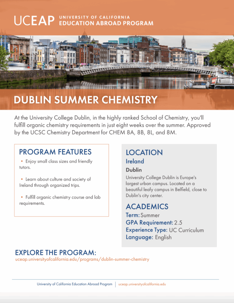 Advising For Chemistry Biochemistry UC Santa Cruz Science