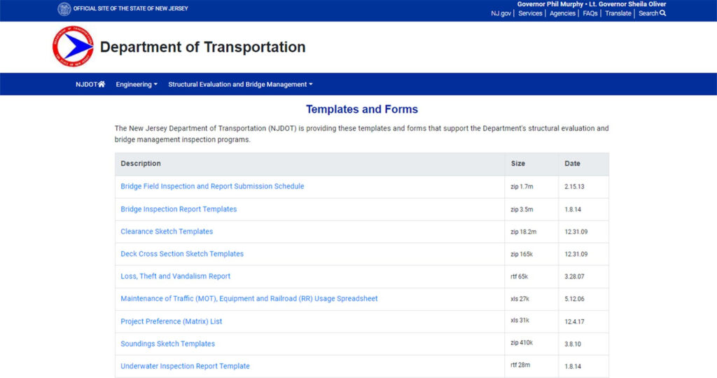 Annotated Template Guidance Document NJDOT Technology Transfer