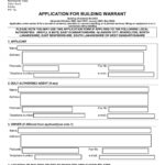 APPLICATION FOR BUILDING WARRANT Renfrewshire Council