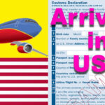 Arriving In USA Customs Form How To Complete YouTube