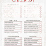 Customize 178 Wedding Checklists Templates Online Canva