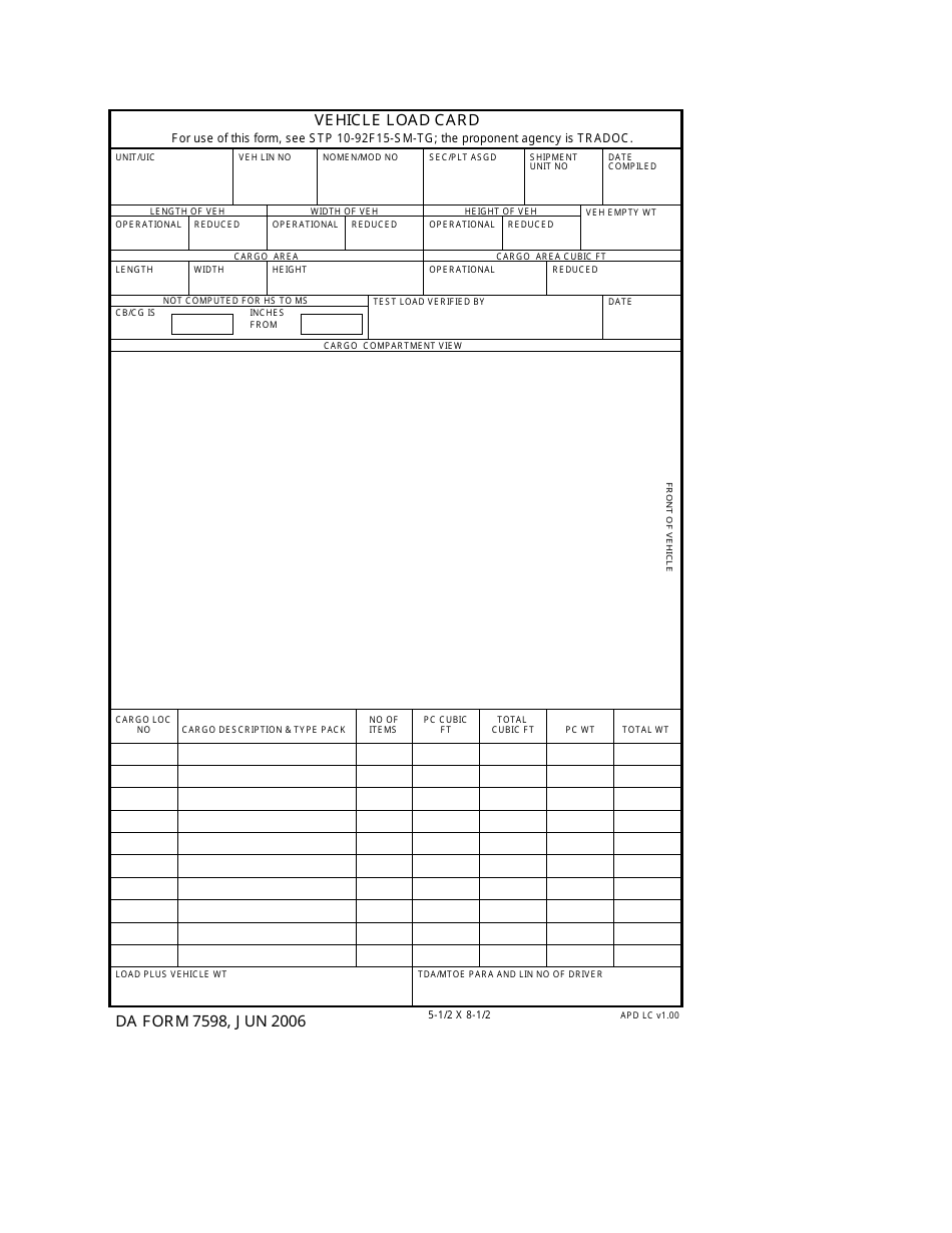 DA Form 7598 Fill Out Sign Online And Download Fillable PDF Templateroller DA Form 7598 Fill Out Sign Online And Download Fillable PDF Templateroller