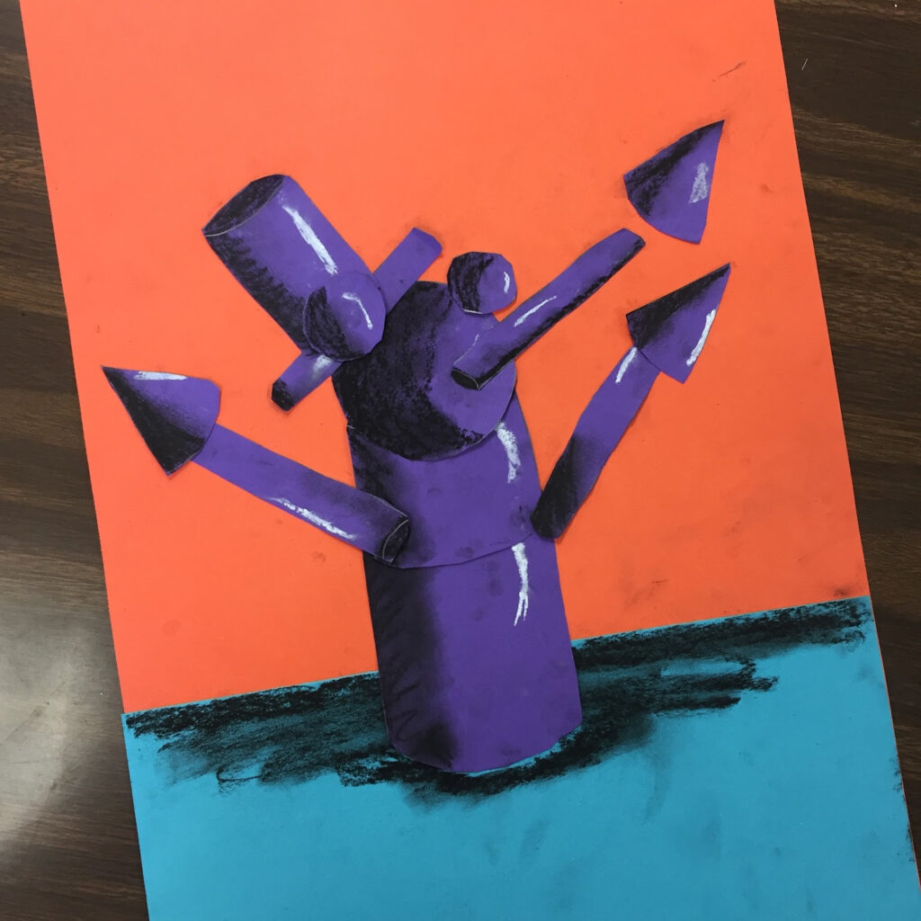 Elements Of The Art Room 4th Grade Shaded Forms