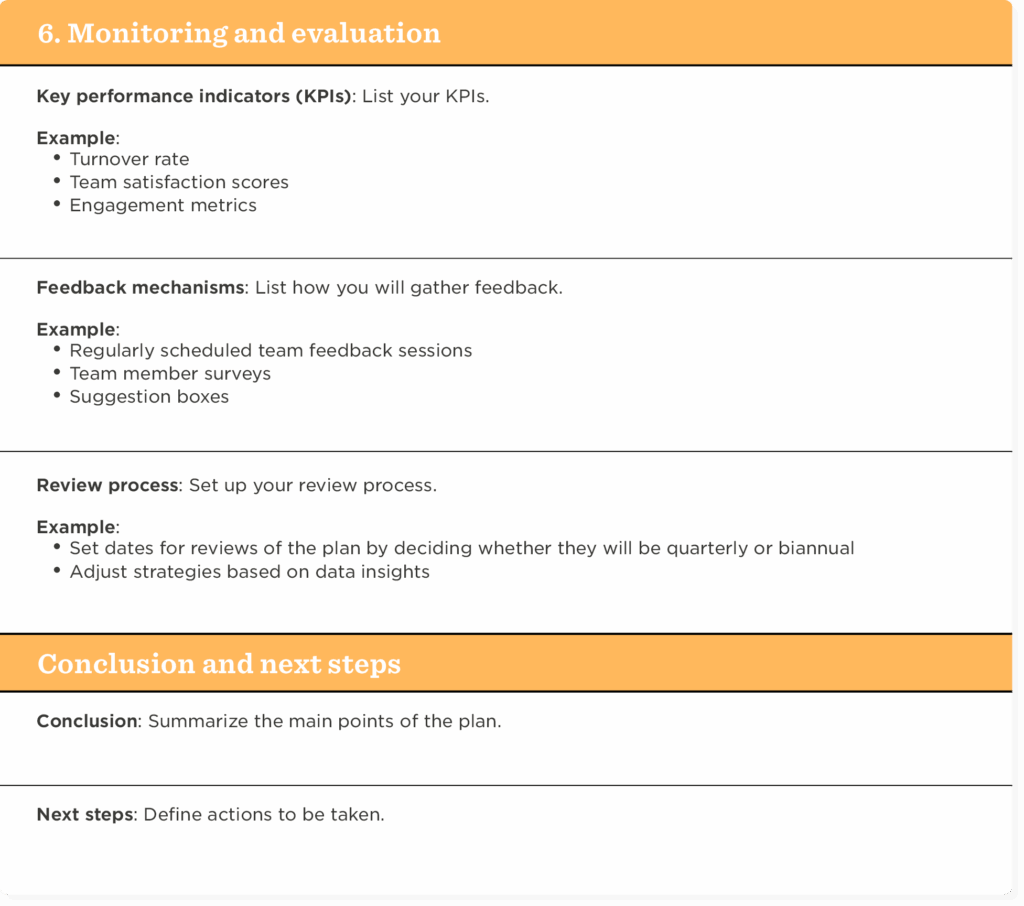 Employee Retention Plan Template Successfully Retain Top Talent HiBob