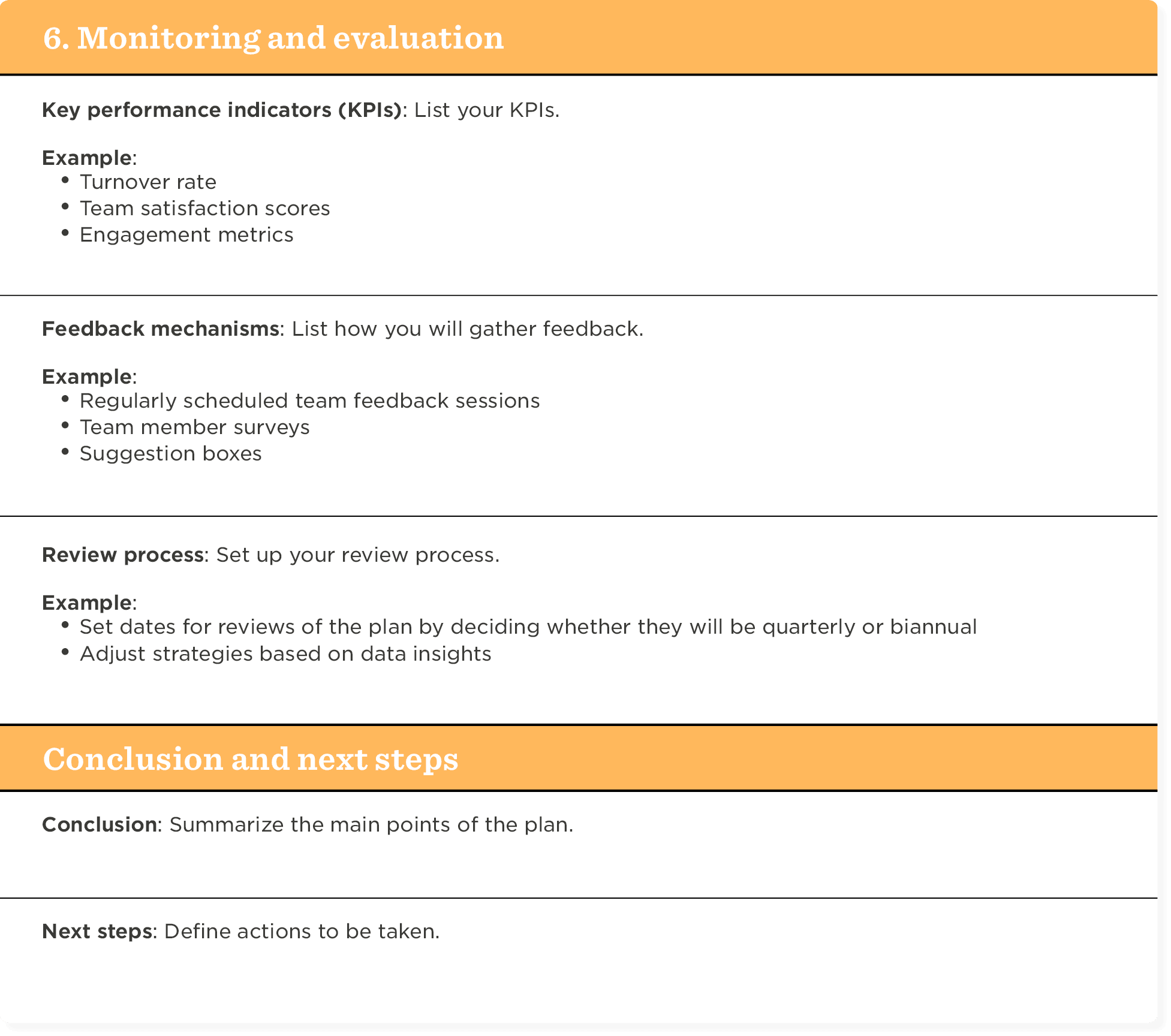 Employee Retention Plan Template Successfully Retain Top Talent HiBob