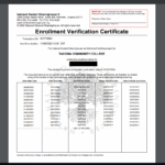 Enrollment And Degree Verification Tacoma Community College