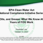 Fats Oils And Grease What We Know After 23 Years Of FOG Work US EPA