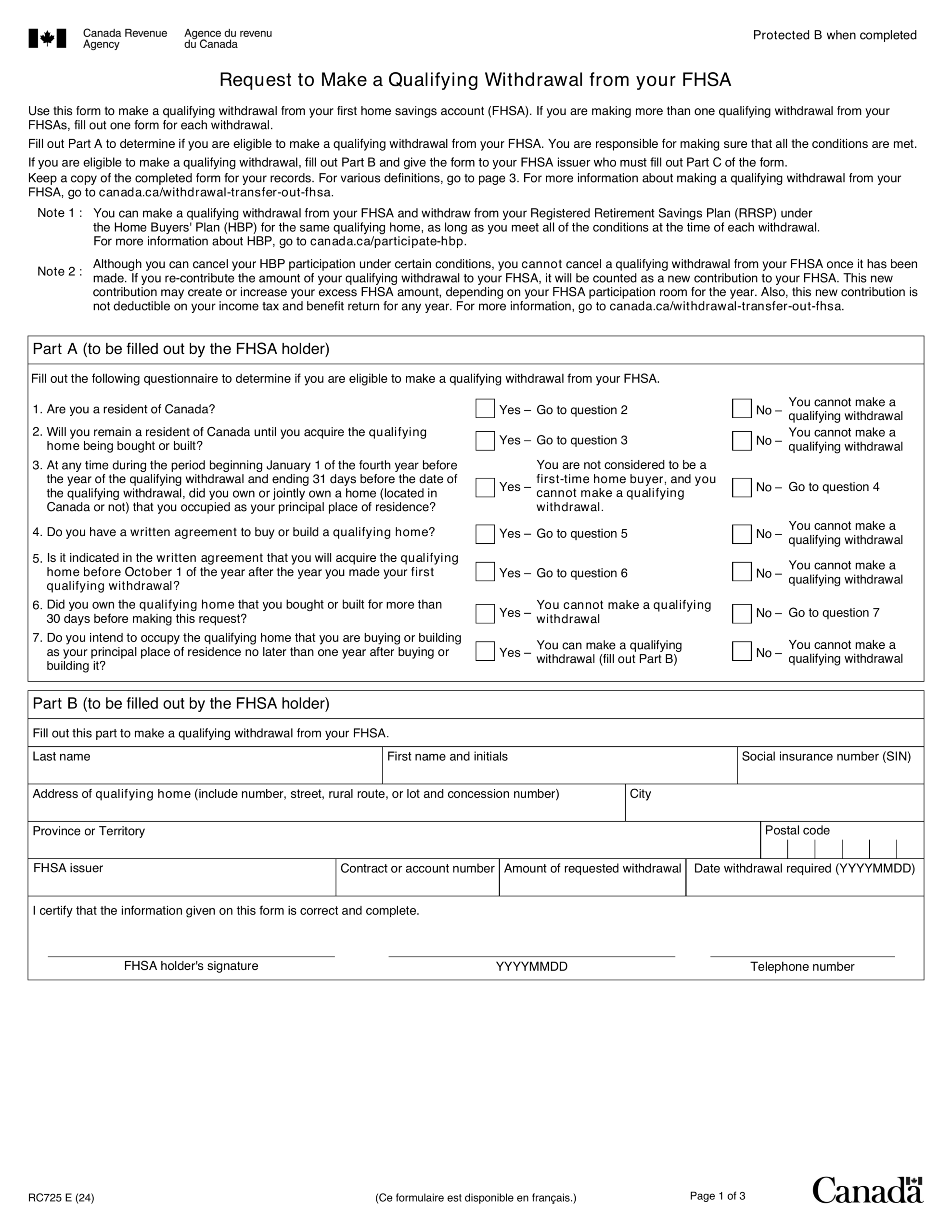 Fill Form RC725 Online Complete Canadian Forms 2024 2025