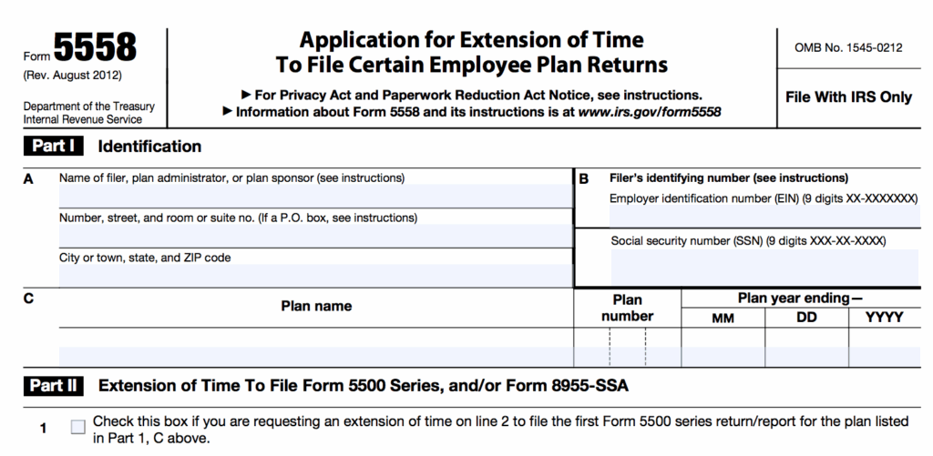 Form 5500 EZ 2017 Updated Guide Solo 401k