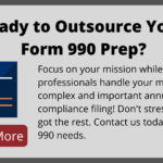 Form 990 The Public Window Into Your Nonprofit Foundation Group