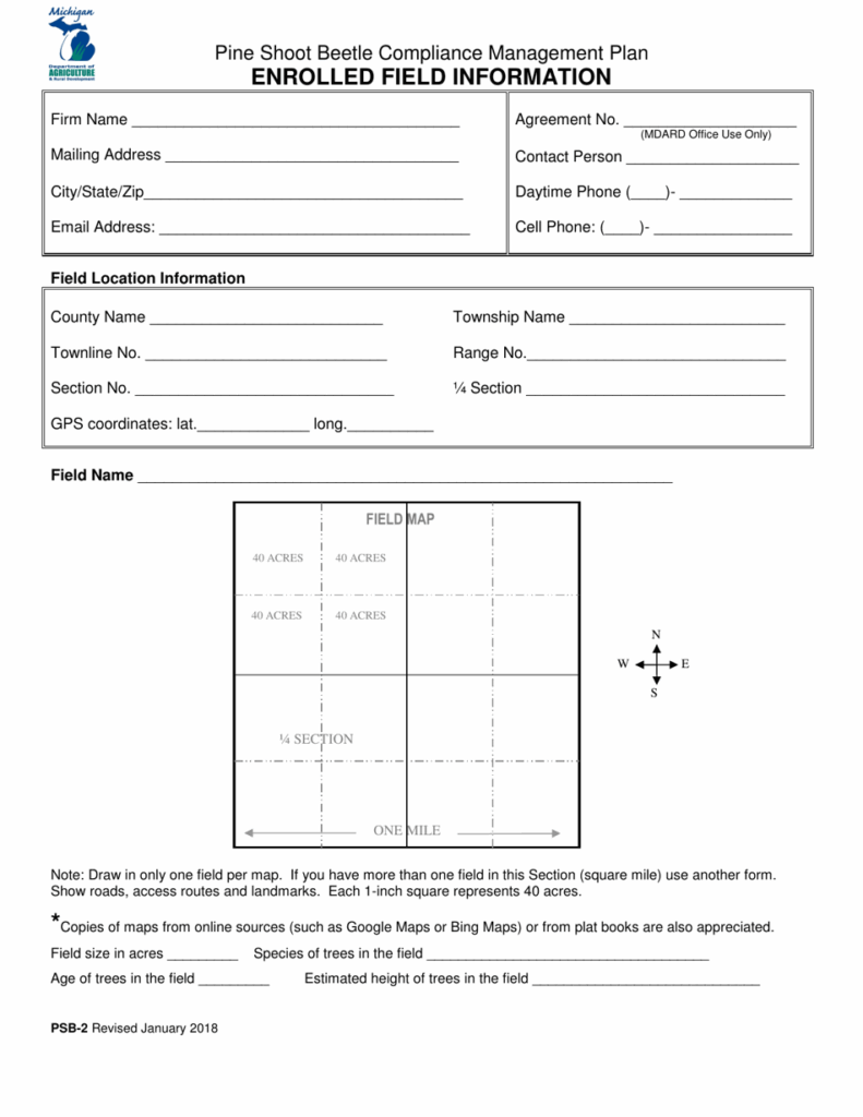 Form PSB 2 Fill Out Sign Online And Download Printable PDF Michigan Templateroller
