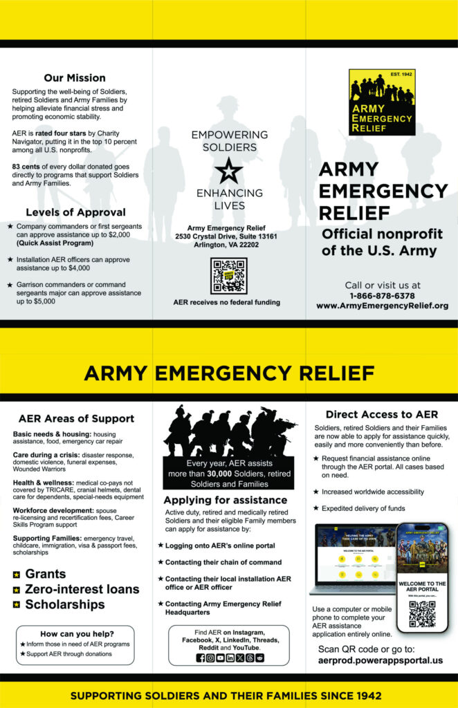 Forms And Resources Army Emergency Relief