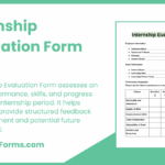 FREE 27 Internship Evaluation Form Samples PDF MS Word Google Docs