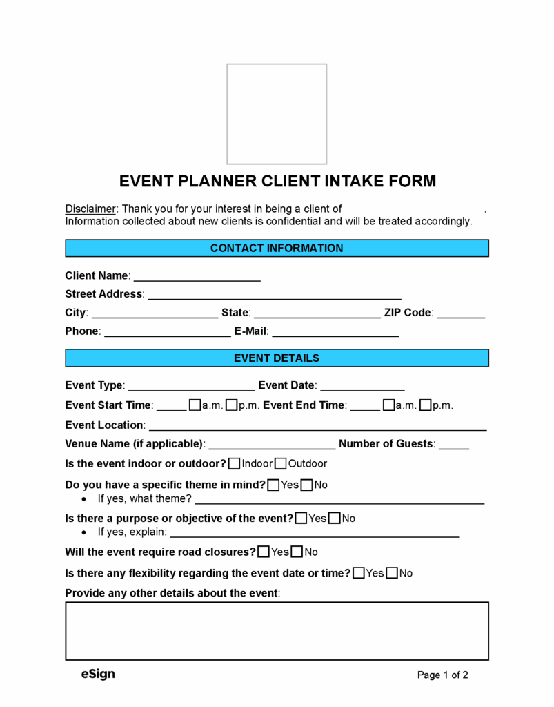 Free Client Intake Forms 35 PDF Word