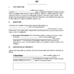 Free Colorado Last Will And Testament Form PDF WORD ODT