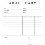 Free Form Document Templates To Customize And Print Canva