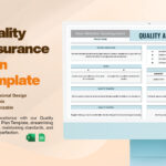 Free Quality Assurance Plan Templates Editable And Printable