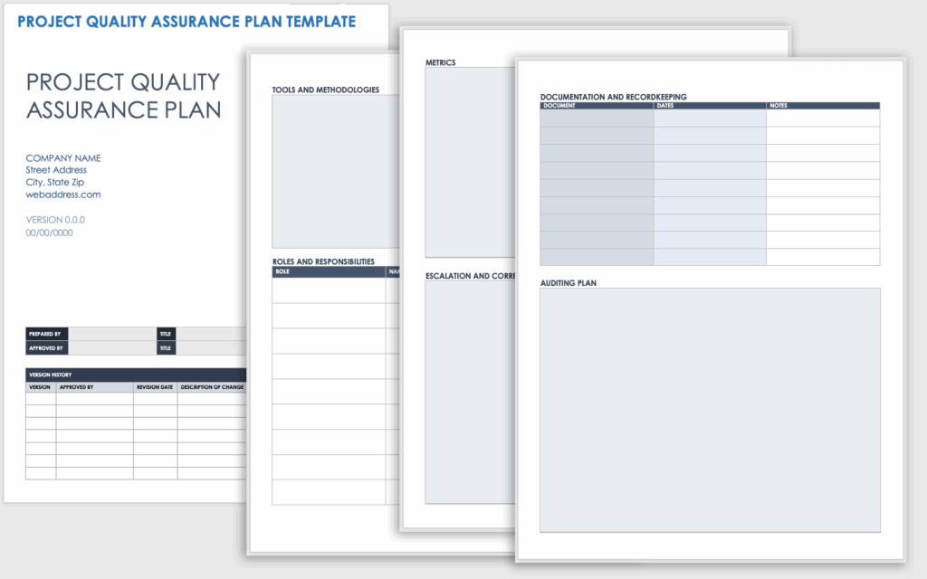 Free Quality Assurance Templates Smartsheet