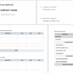 Free Simple Business Plan Templates Smartsheet