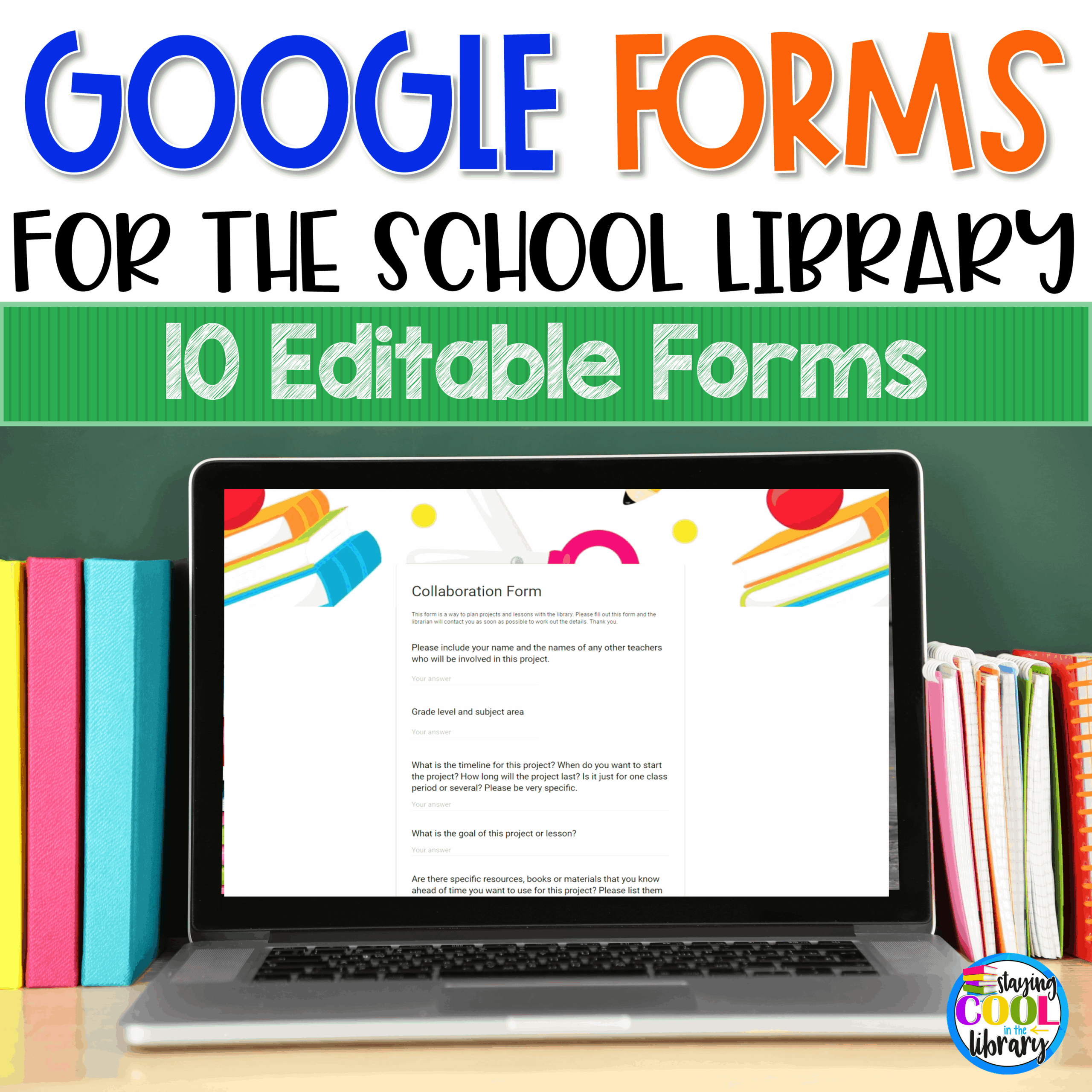 Google Forms For School Librarians Staying Cool In The Library