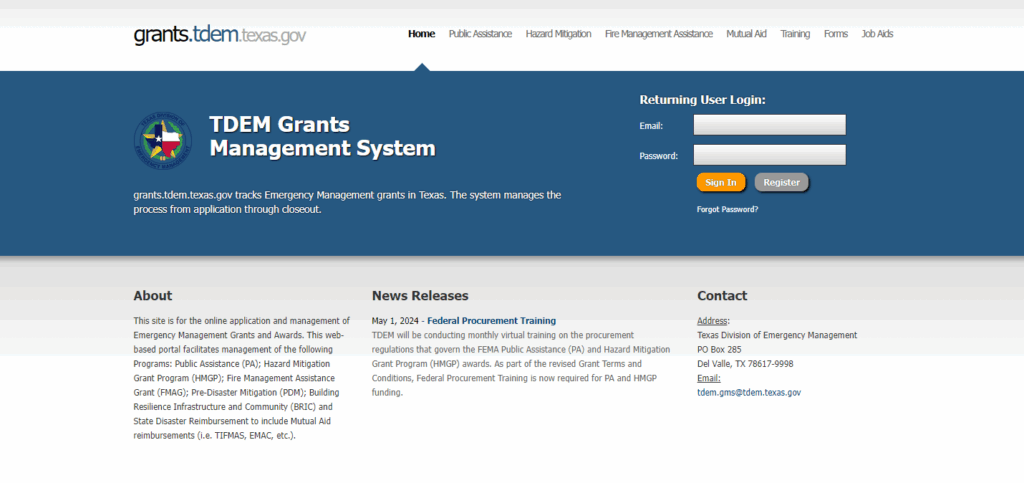 Hazard Mitigation Section