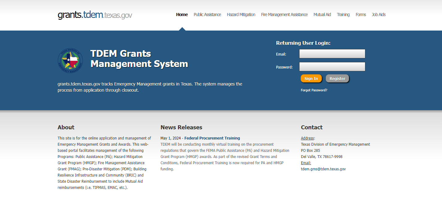 Hazard Mitigation Section