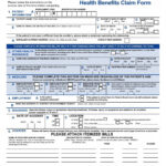Health Benefits Claim Form Blue Cross And Blue Shield Federal