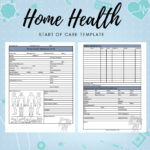 Home Health Nurse Start Of Care Template OASIS Nurse Brain SOC Nurse Report Nurse Planner Home Health Form Admission Form Etsy