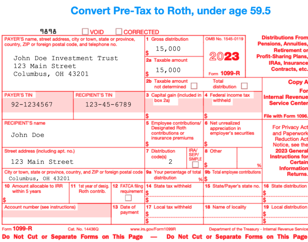 How To File IRS Form 1099 R Solo 401k