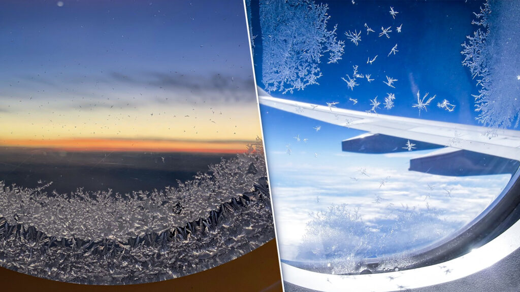 Ice Crystals On Aircraft Windows Are These A Cause For Concern 